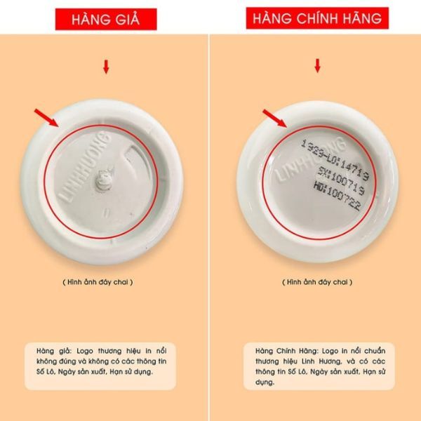 Cách phân biệt Lady care linh hương thật và giả