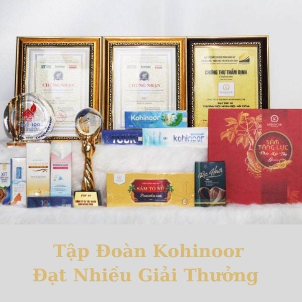 Chứng nhận chất lượng Tập Đoàn Kohinoor