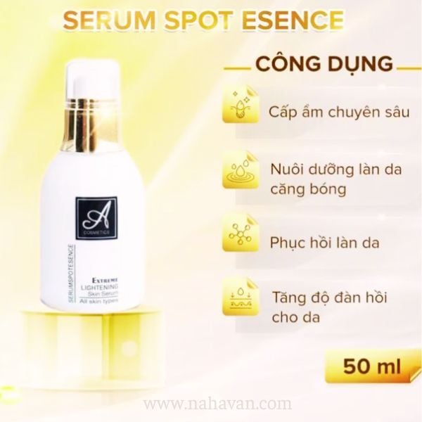 công dụng serum Spot Esence A Cosmetics