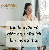 Lời khuyên về giấc ngủ hữu ích khi mang thai