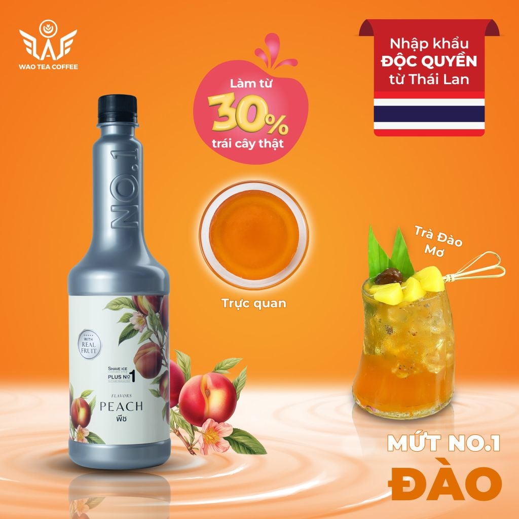 Mứt Trái Cây No.1 Đào