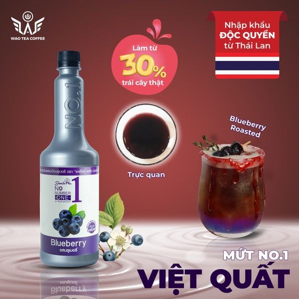 Mứt Trái Cây No.1 Việt Quất
