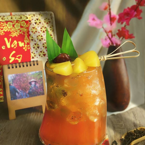 Công Thức Trà Đào Mơ Mùa Tết