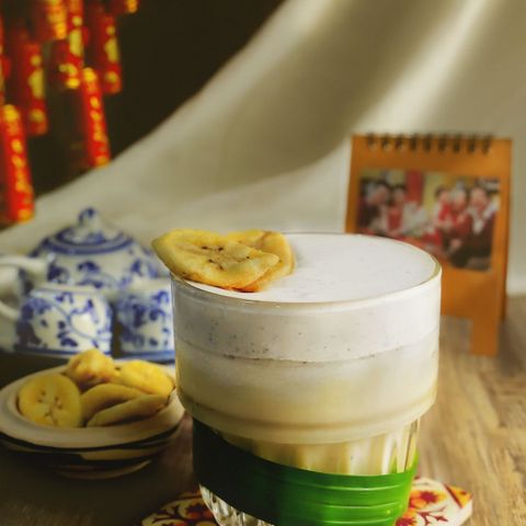 TRÀ SỮA CHUỐI MÈ ĐEN