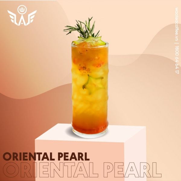 Công Thức Trà Trái Cây Khế Thạch Bưởi | ORIENTAL PEARL