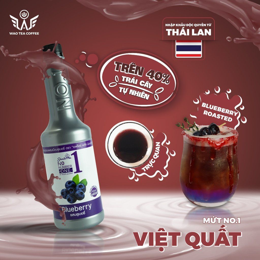 Mứt Trái cây No.1 Vị Việt Quất