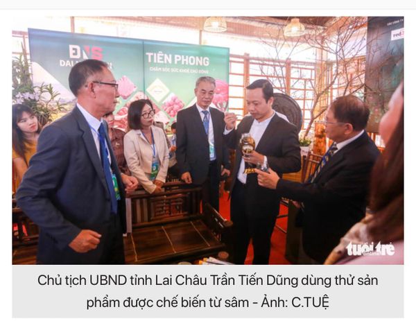 Hội chợ Sâm Lai Châu diễn ra từ 11-13/11/2022 với chủ đề “Nắm chắc thời cơ, vượt qua thách thức, khát vọng vươn xa”.