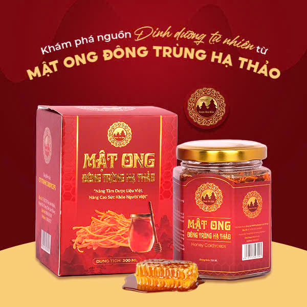 Nguồn dinh dưỡng tự nhiên từ mật ong đông trùng hạ thảo