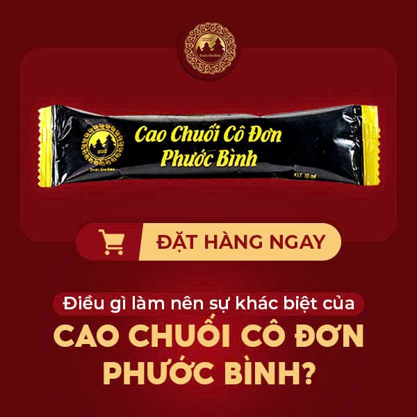 su khac biet cao chuoi co don Phuoc Binh