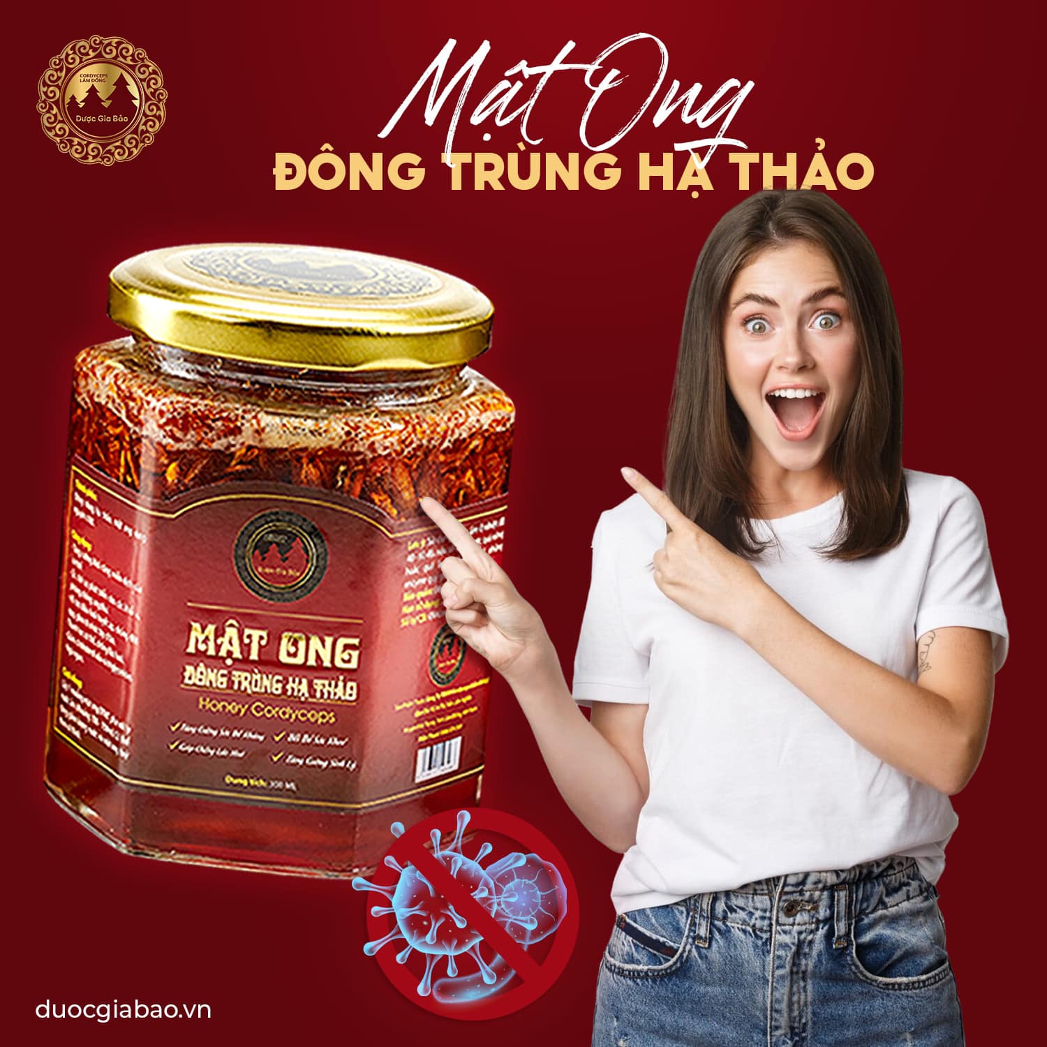 cach bao quan mat ong dong trung ha thao