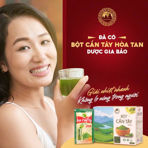 bot can tay hoa tan giai nhiet khong lo nong trong nguoi