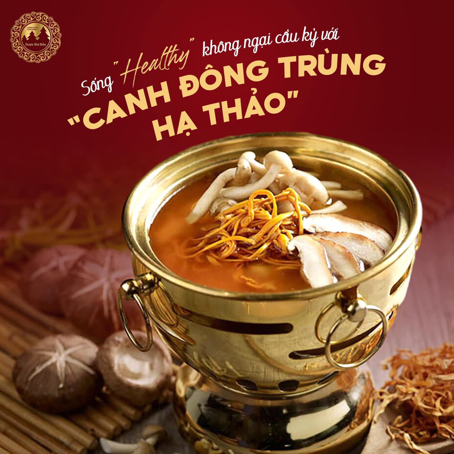 cach che bien dong trung ha thao