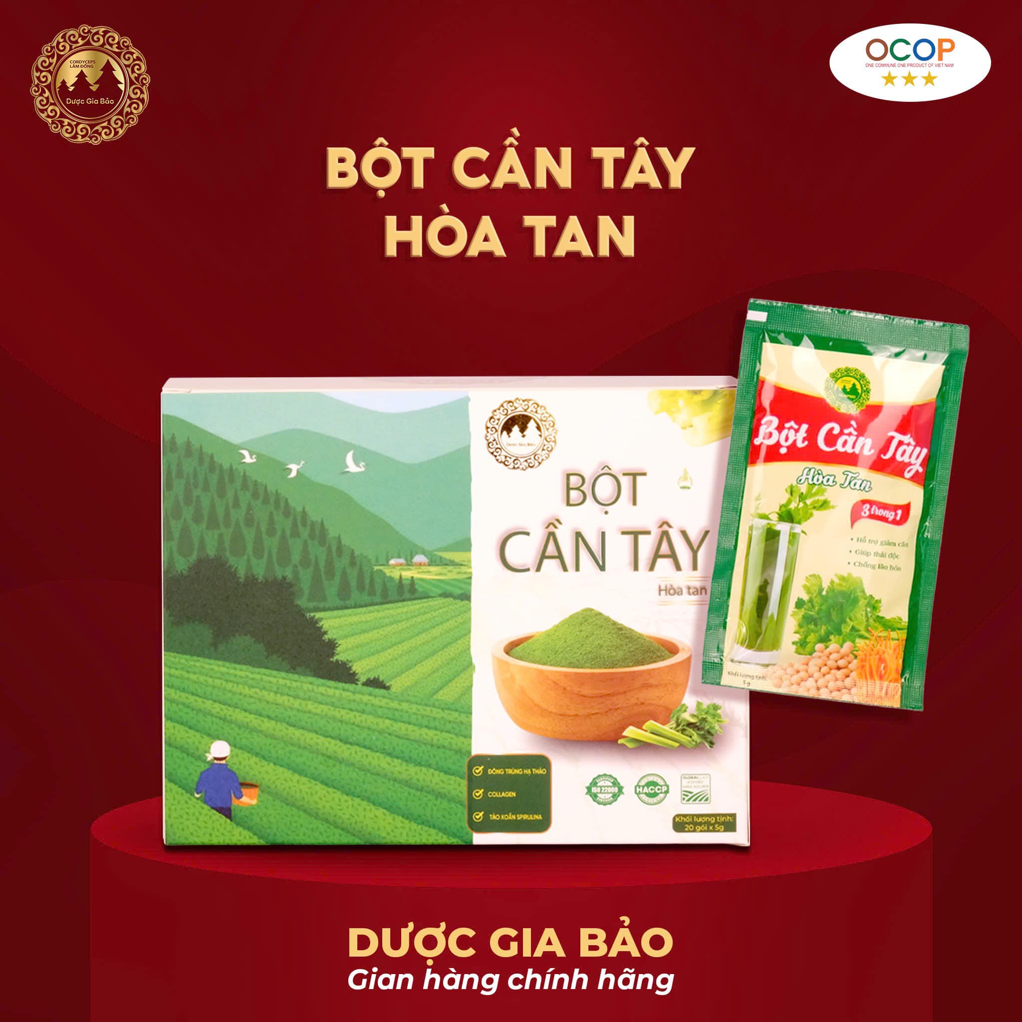 bot la tia to hoa tan Duoc Gia Bao