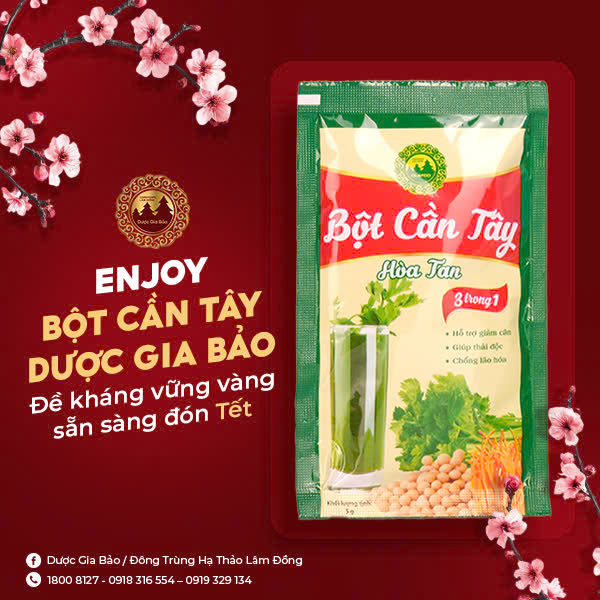 enjoy bot can tay hoa tan Duoc Gia Bao