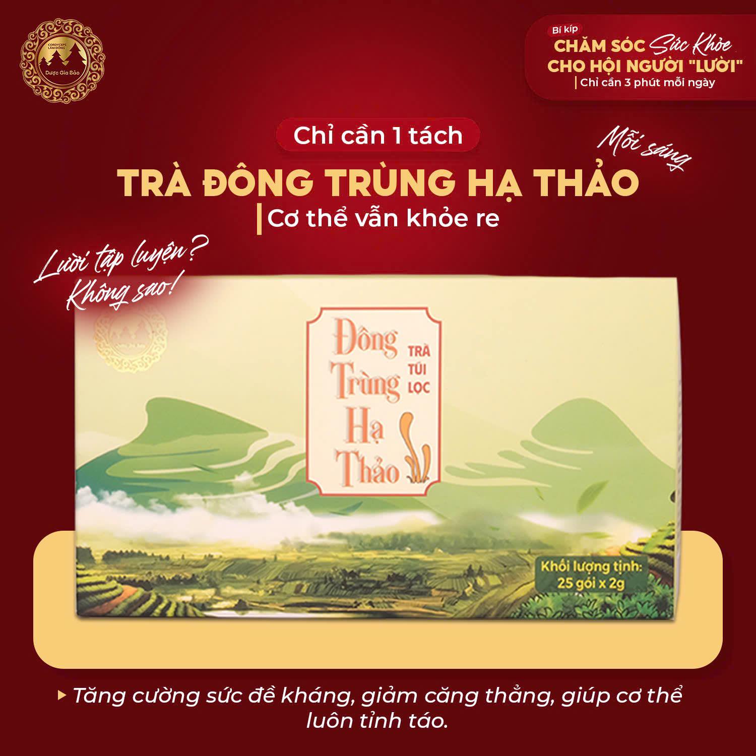 tra am dong trung ha thao Duoc Gia Bao