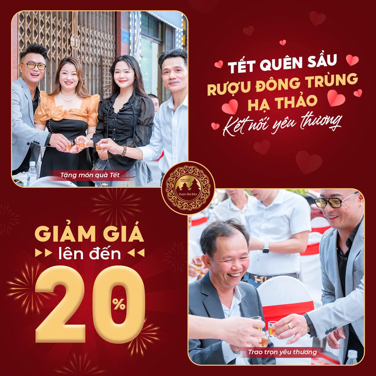 tung bung don Tet 2025 Duoc Gia Bao