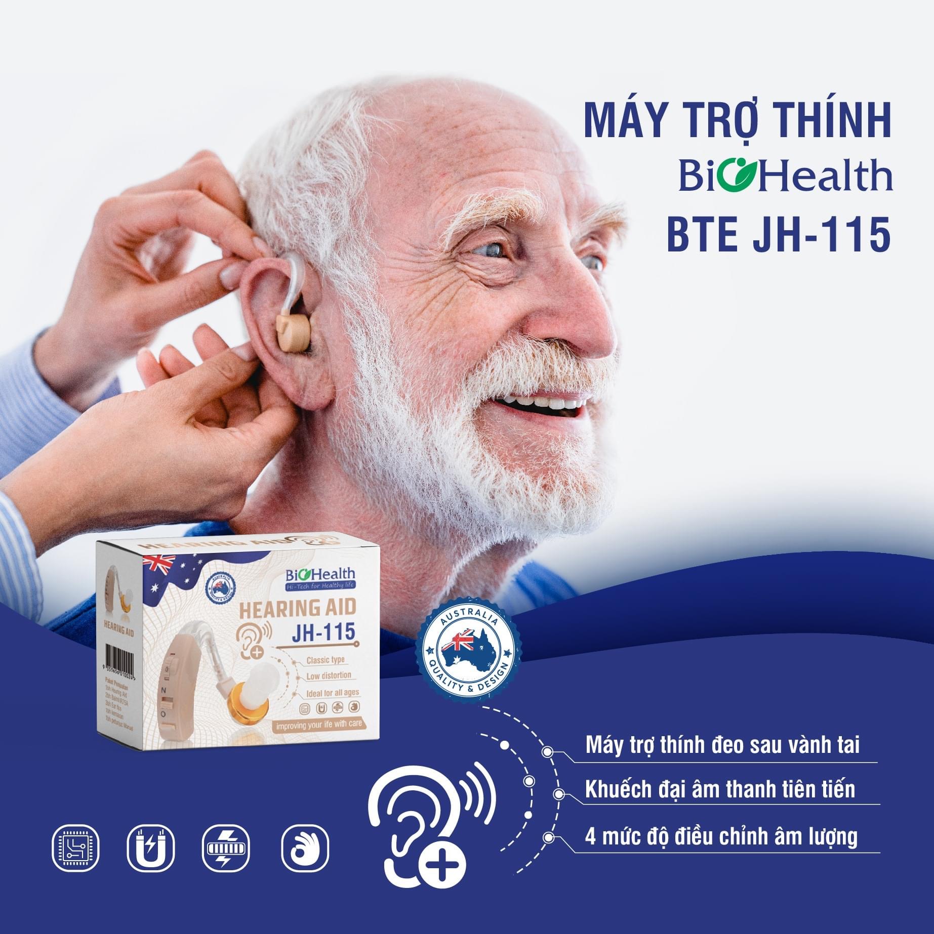 Máy trợ thính BioHealth JH-115