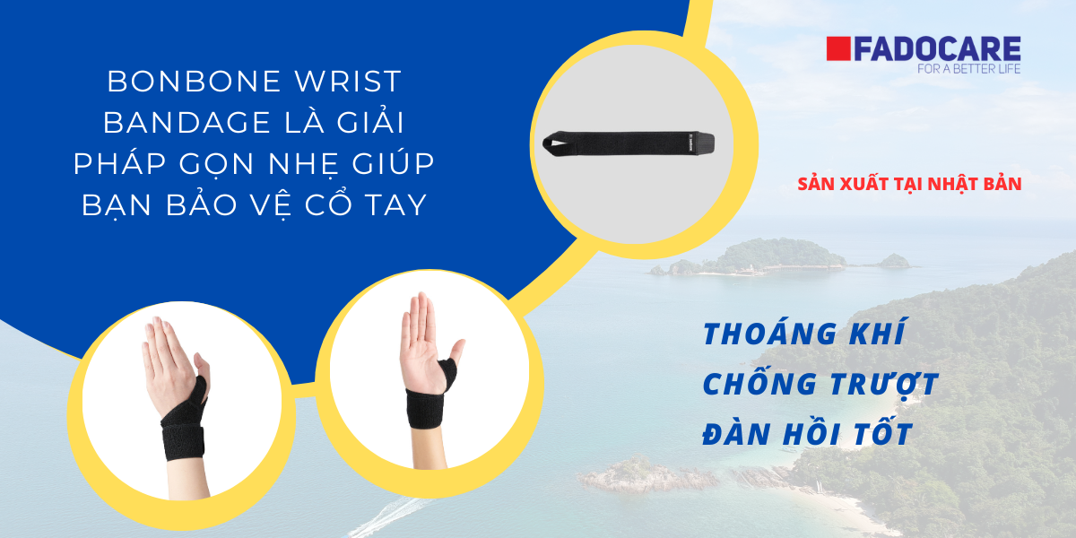 Đai cổ tay Bonbone Wrist Bandage