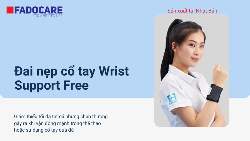 Đai nẹp cổ tay Bonbone Wrist Support Free