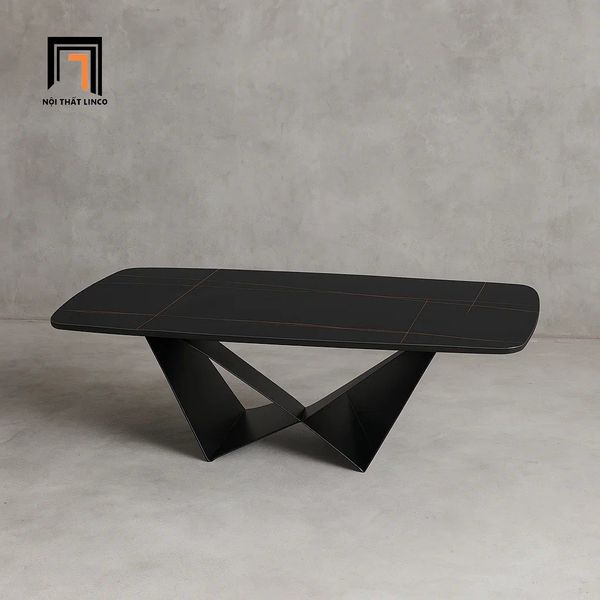 bàn sofa mặt đá đen 1m x 50 hiện đại, bàn trà phòng khách sang trọng