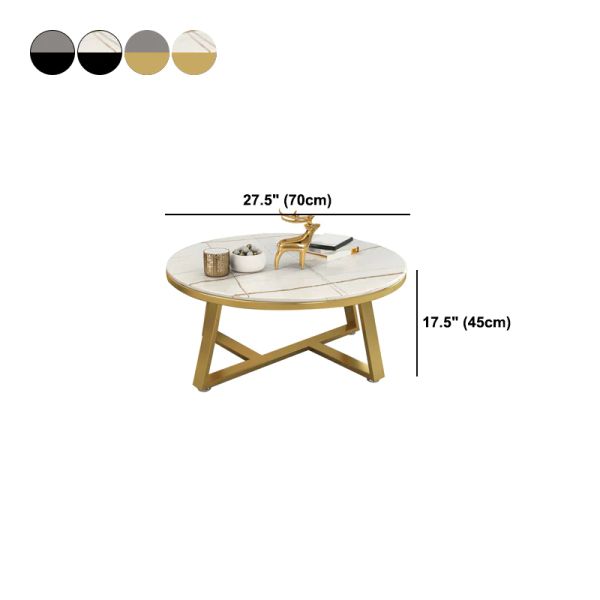 bàn trà mặt đá tròn 70cm, bàn sofa phòng khách xinh xắn cho sảnh chờ shop tiệm