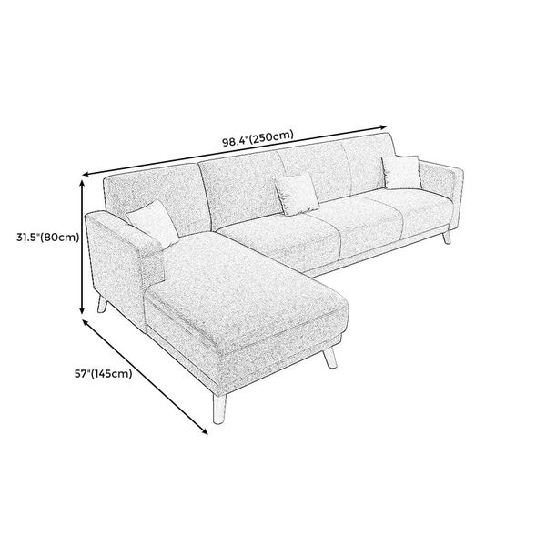 sofa góc l, bộ ghế sofa góc chữ l cho văn phòng, ghế sofa góc giá rẻ, sofa góc 2m5 x 1m45 đơn giản
