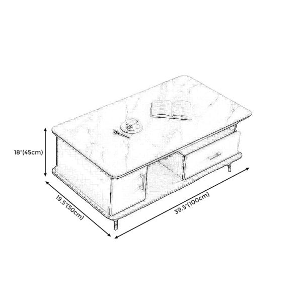 bàn sofa hình hộp chữ nhật 1m x 50, bàn sofa gia đình mặt đá xám ghi
