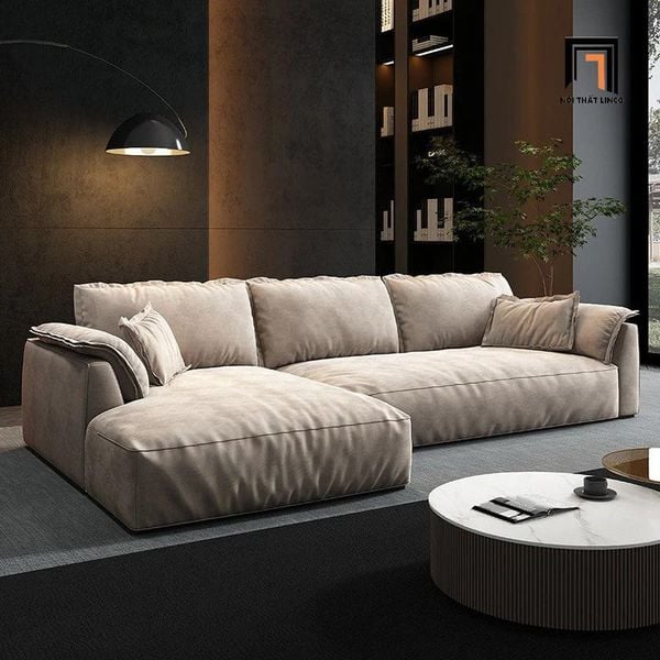 sofa góc, bộ ghế sofa góc L, sofa góc giá rẻ, sofa góc thư giãn xem tivi, sofa góc vải nỉ bố