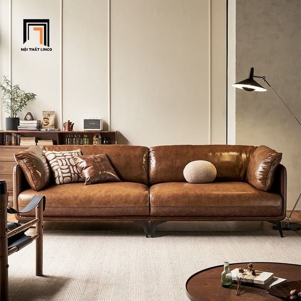 bộ ghế sofa phòng khách bọc da giả bóng, set ghế sofa phòng khách sang trọng