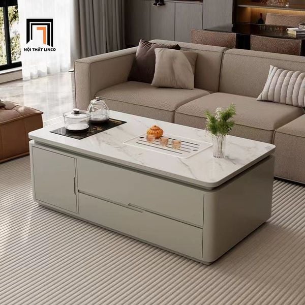 bàn sofa kiểu dáng hiện đại, bàn sofa phòng khách chung cư 1m x 50, bàn sofa đá 1m