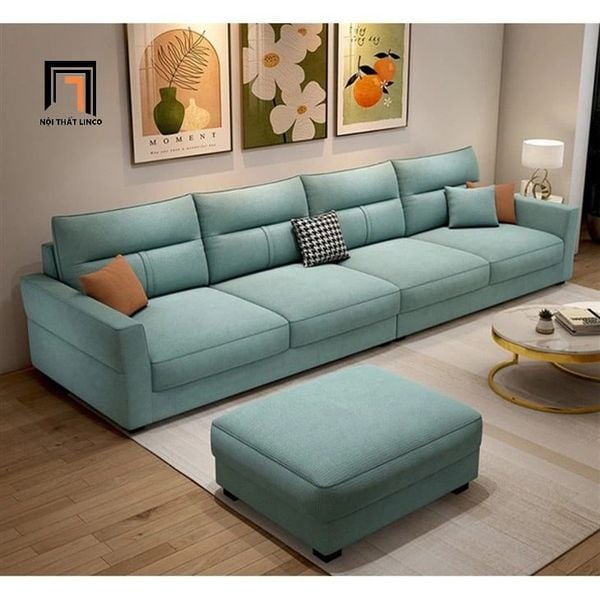 sofa, ghế sofa, bộ ghế sofa băng 3m vải nỉ xám trắng, set ghế sofa phòng khách, ghế sofa băng hiện đại