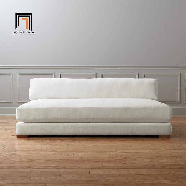 sofa băng, sofa văng, sofa giường, ghế sofa băng đa năng, sofa băng thư giãn, sofa băng giường 2m trắng kem