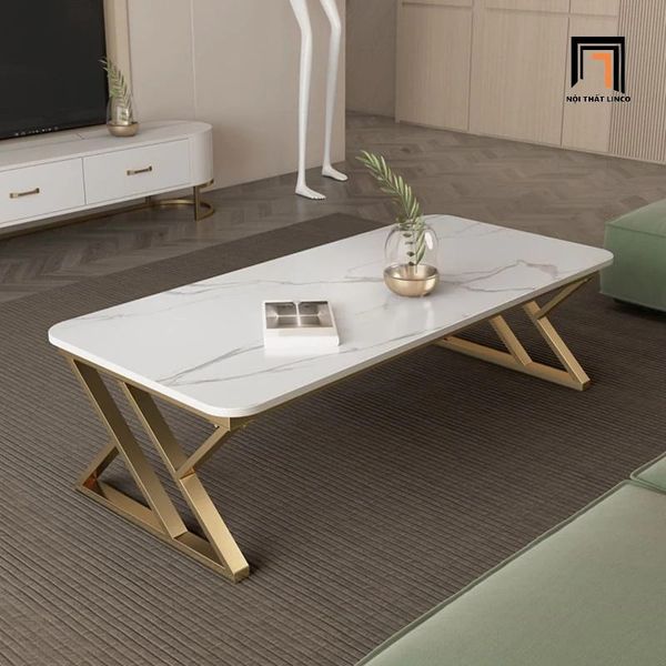 bàn sofa phòng khách gia đình mặt đá, bàn sofa cao cấp 1m x 50 mặt đá