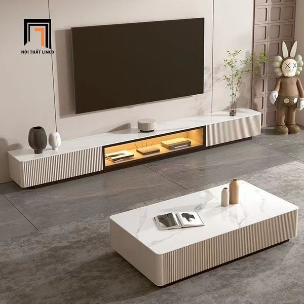 bàn trà phòng khách cao cấp mặt đá trắng, bàn sofa 1m1 x 60 sang trọng