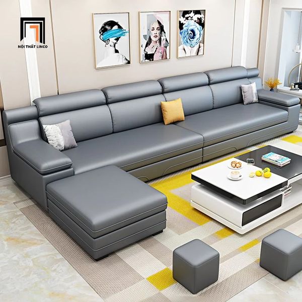 ghế sofa góc l 3m2 x 1m5 giá rẻ, sofa góc phòng khách gia đình bọc vải