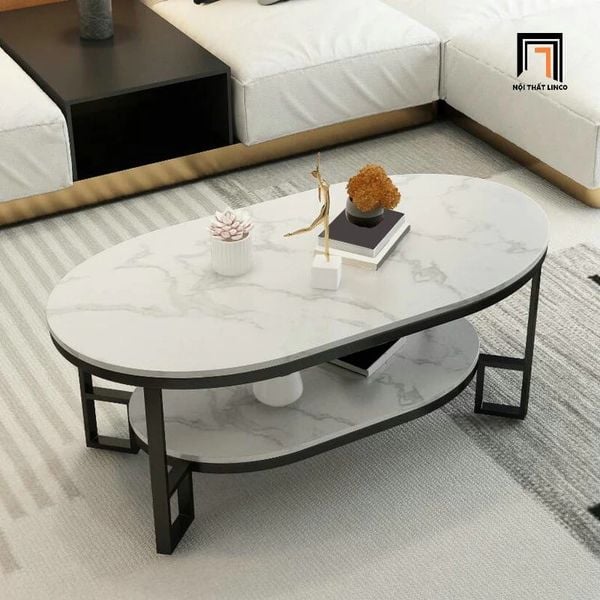 bàn sofa phòng khách gia đình xinh xắn, bàn sofa phòng khách mặt đá nhỏ gọn