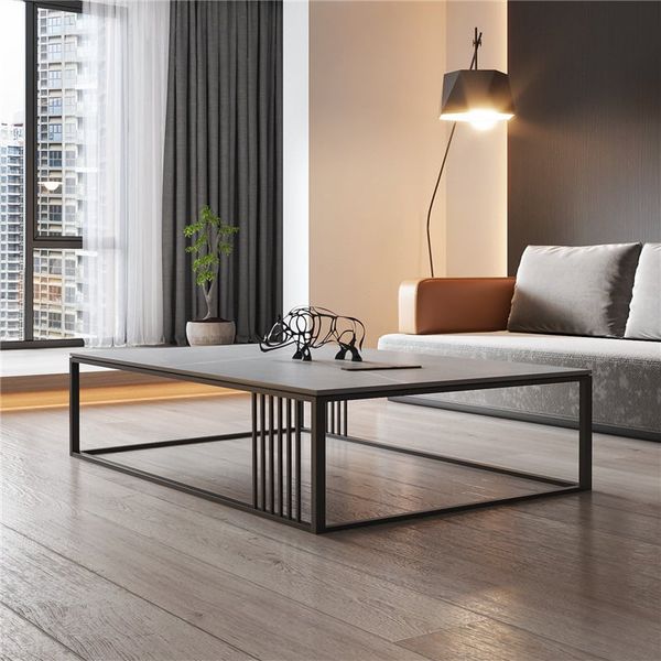 bàn sofa giá rẻ mặt đá xám chữ nhật 1m2 x 60, bàn sofa phòng khách hiện đại