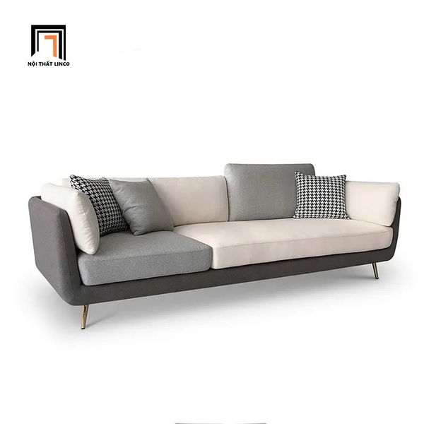 bộ ghế sofa phòng khách bọc vải, set ghế sofa phối màu vải nỉ bố, set ghế sofa giá rẻ