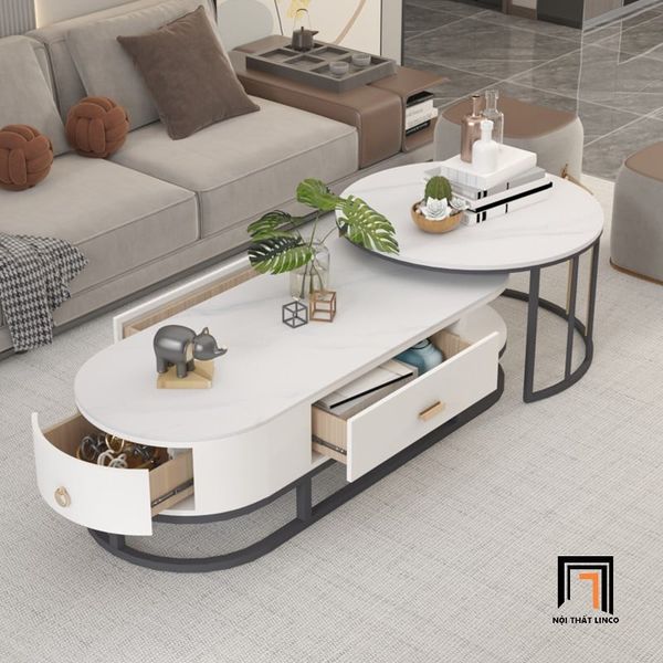 cặp 2 bàn sofa phòng khách sang trọng, cặp bàn sofa giá rẻ cho phòng diện tích lớn