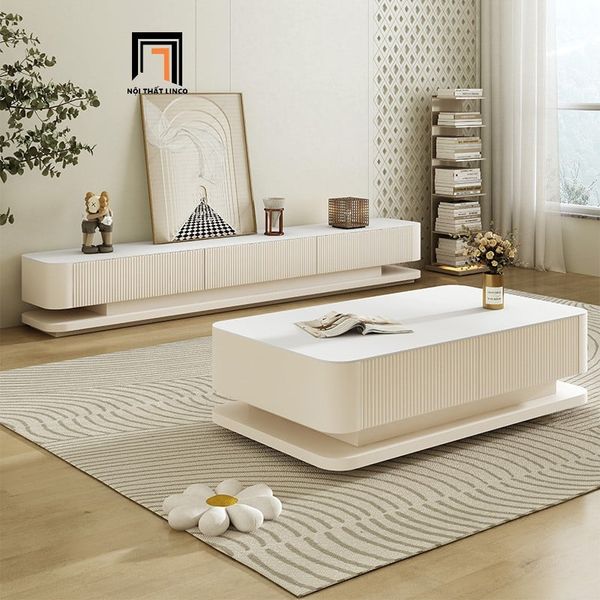 bàn sofa mặt đá sang trọng 1m x 60, bàn sofa gia đình sơn trắng