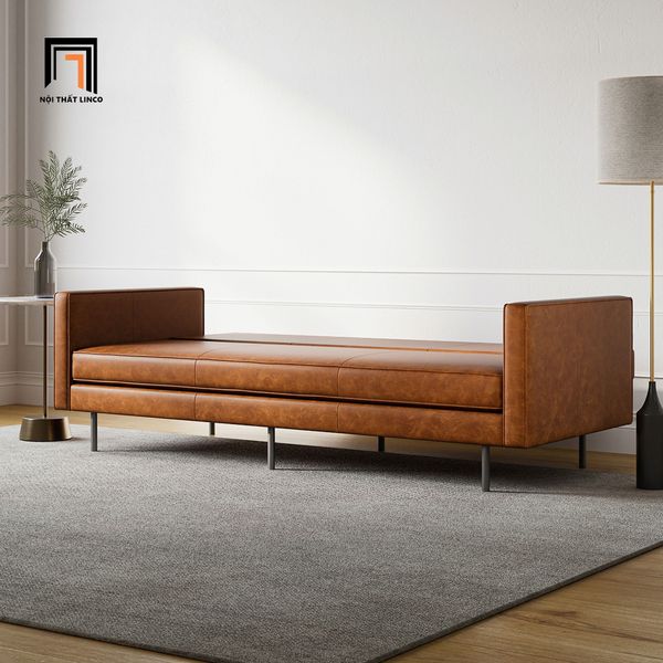 ghế sofa băng bật giường nằm dài 2m, sofa bed thông minh giá rẻ, ghế sofa giường bọc da công nghiệp