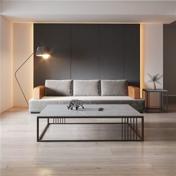 bàn sofa giá rẻ mặt đá xám chữ nhật 1m2 x 60, bàn sofa phòng khách hiện đại