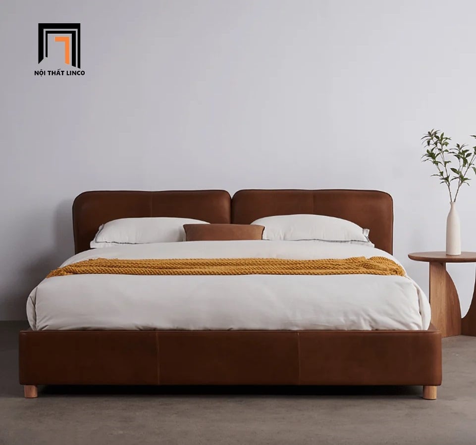 nội thất gia đình, nội thất phòng ngủ, giường ngủ, giường, giường gỗ, giường bọc nệm, giường bọc da vải