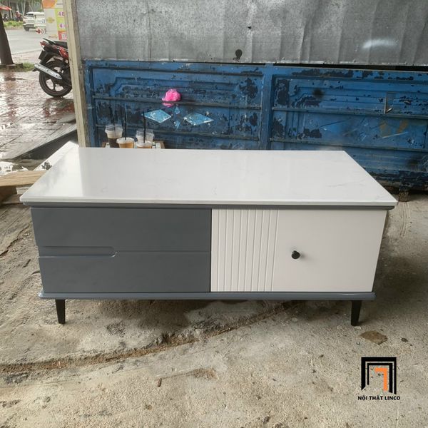bàn sofa phòng khách mặt đá trắng 1m x 50, bàn sofa chữ nhật giá rẻ