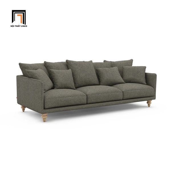 ghế sofa băng dài 2m 3 nệm ngồi, sofa băng tân cổ điển kiểu dáng sang trọng, sofa băng sang trọng