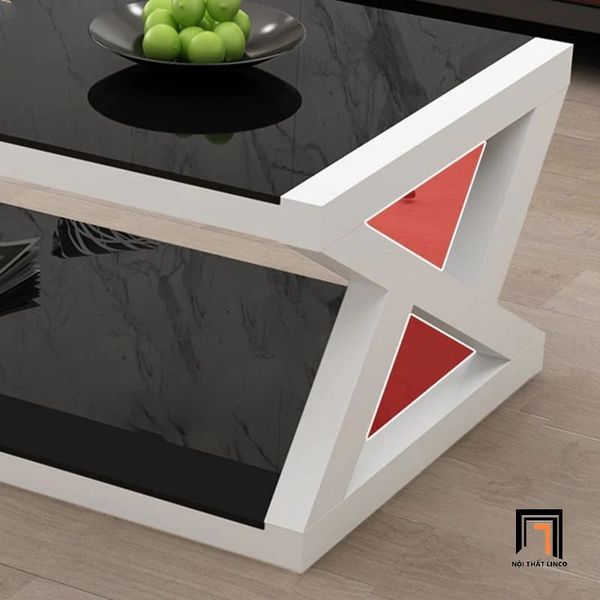 bàn sofa khung chân chữ X, bàn sofa phòng khách gia đình 1m x 50 giá rẻ