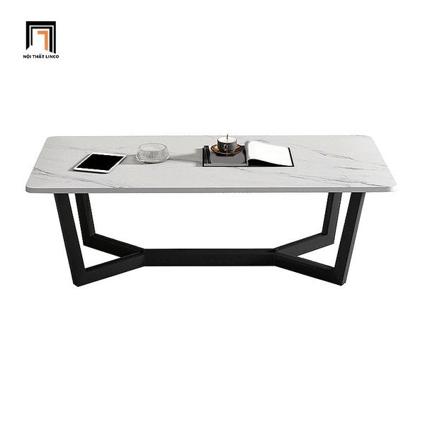 bàn sofa mặt đá chữ nhật trắng 1m x 50, bàn trà gia đình cao cấp
