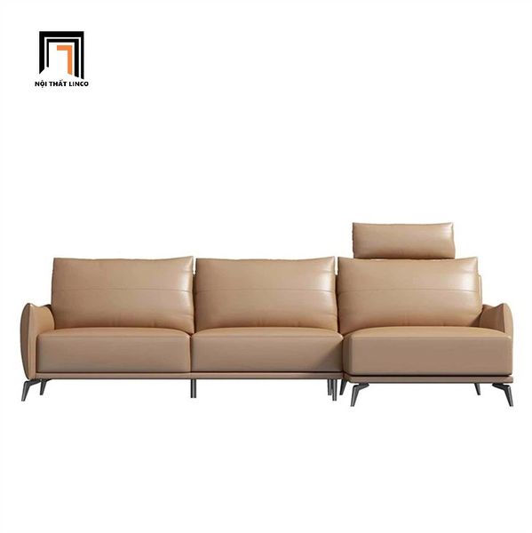 sofa góc, bộ ghế sofa góc L da công nghiệp, sofa góc 2m3 x 1m6 giá rẻ cho chung cư