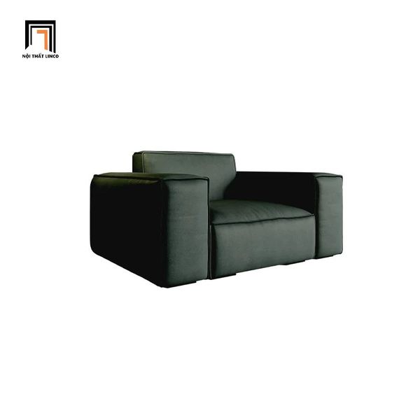 bộ ghế sofa góc L da công nghiệp, sofa góc chữ L phòng khách 2m75 x 1m7, sofa góc da giả màu xanh lá