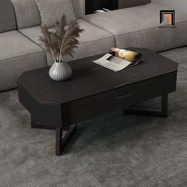 bàn trà phòng khách sang trọng 1m x 50, bàn sofa mặt đá cao cấp